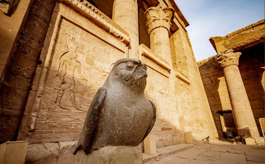 Templo de Horus, en Edfú